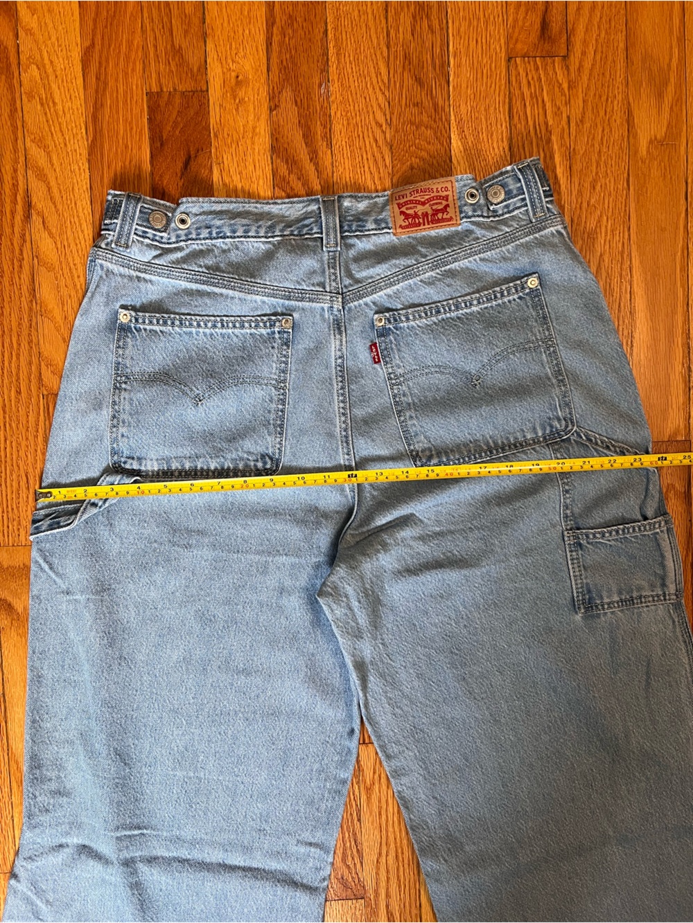 Levi's Cinch Waist Baggy Carpenter Denim - Picture 8 of 11